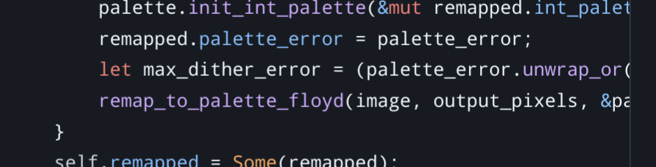 code showing a very vague Floyd